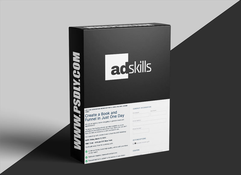 Adskills CHATGPT Book Lead Gen Funnel Download
