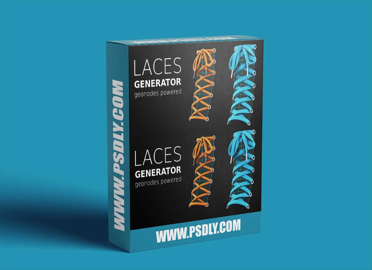 Blender Market - Laces Generator v1.0