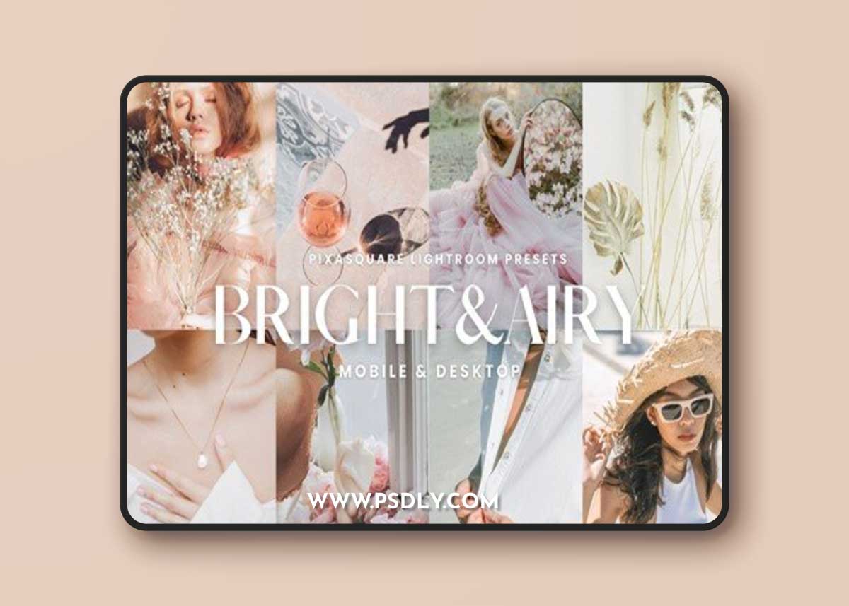 Bright and Airy Lightroom Presets Mobile Desktop 2STS5XM