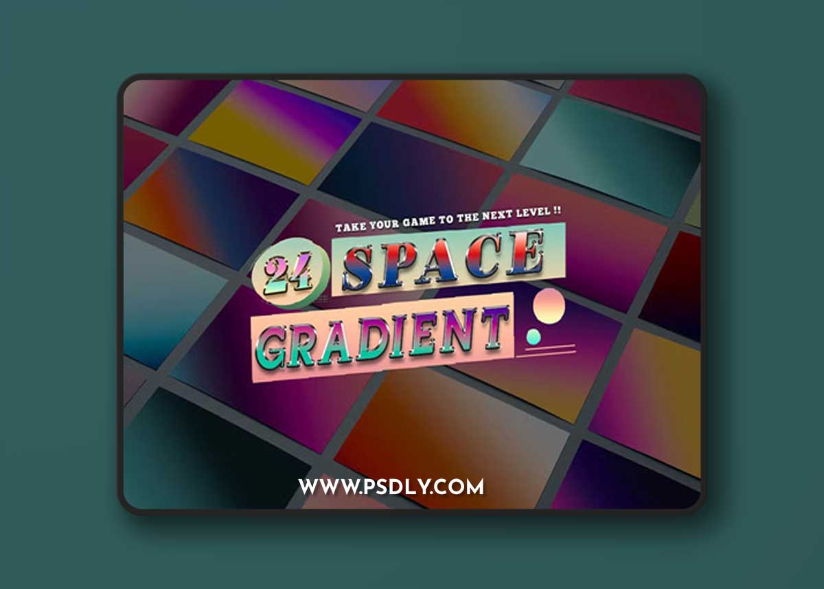 Collection 24 Sea Gradients Multicolor Photoshop