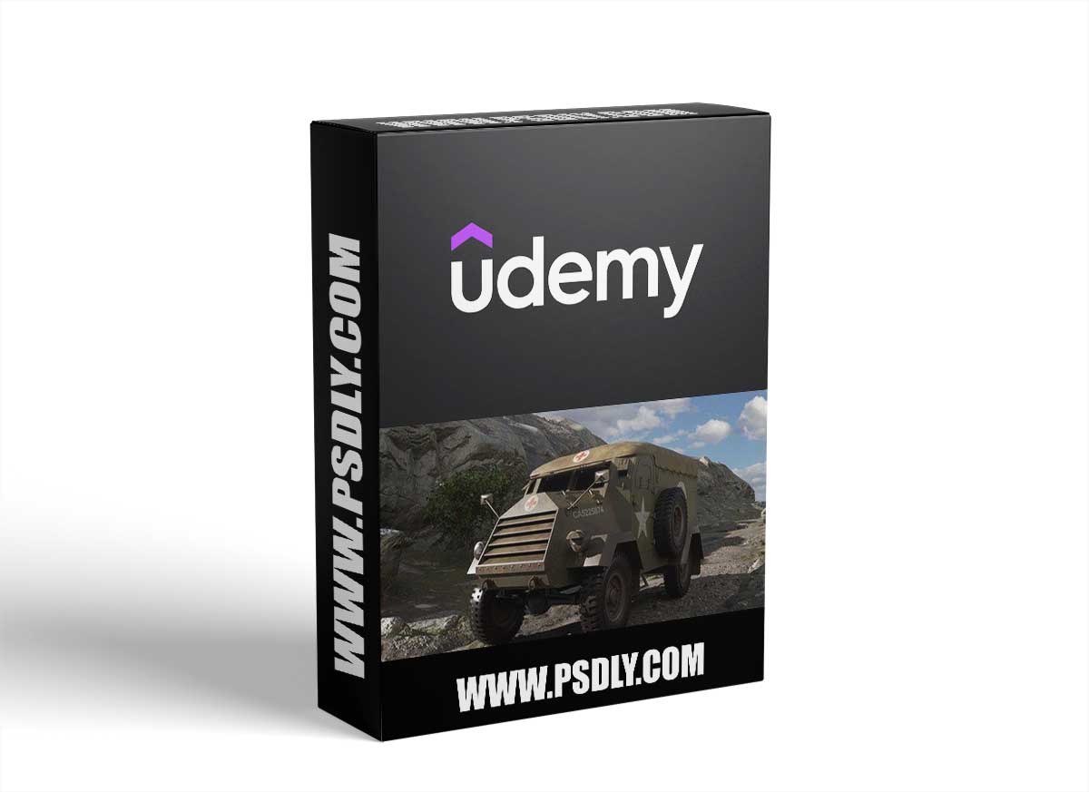 Create and Animate a Vehicle in Blender & Substance Painter