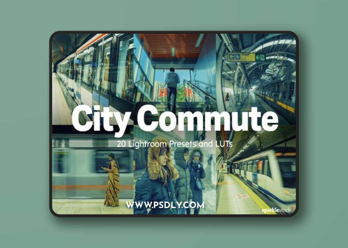 Creativemarket - 20 City Commute Lightroom Presets and LUTs
