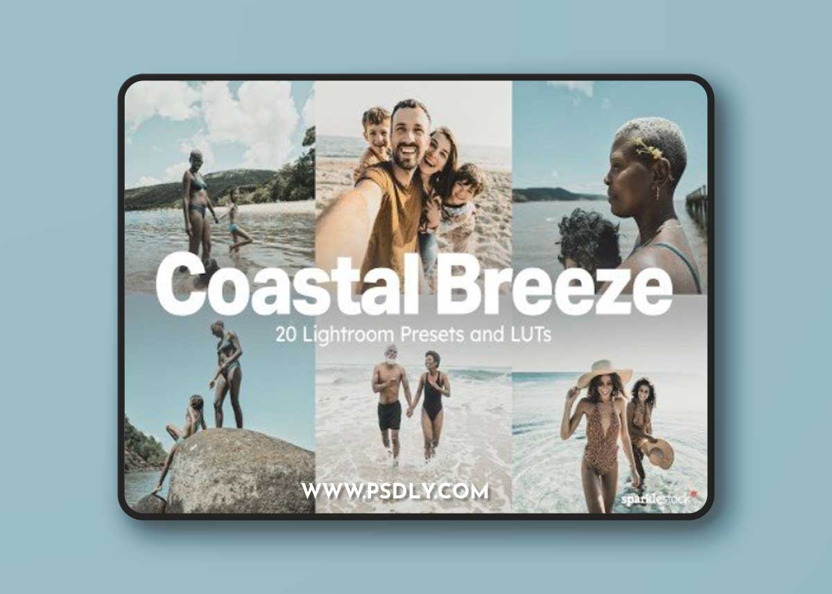 Creativemarket - 20 Coastal Lightroom Presets and LUTs