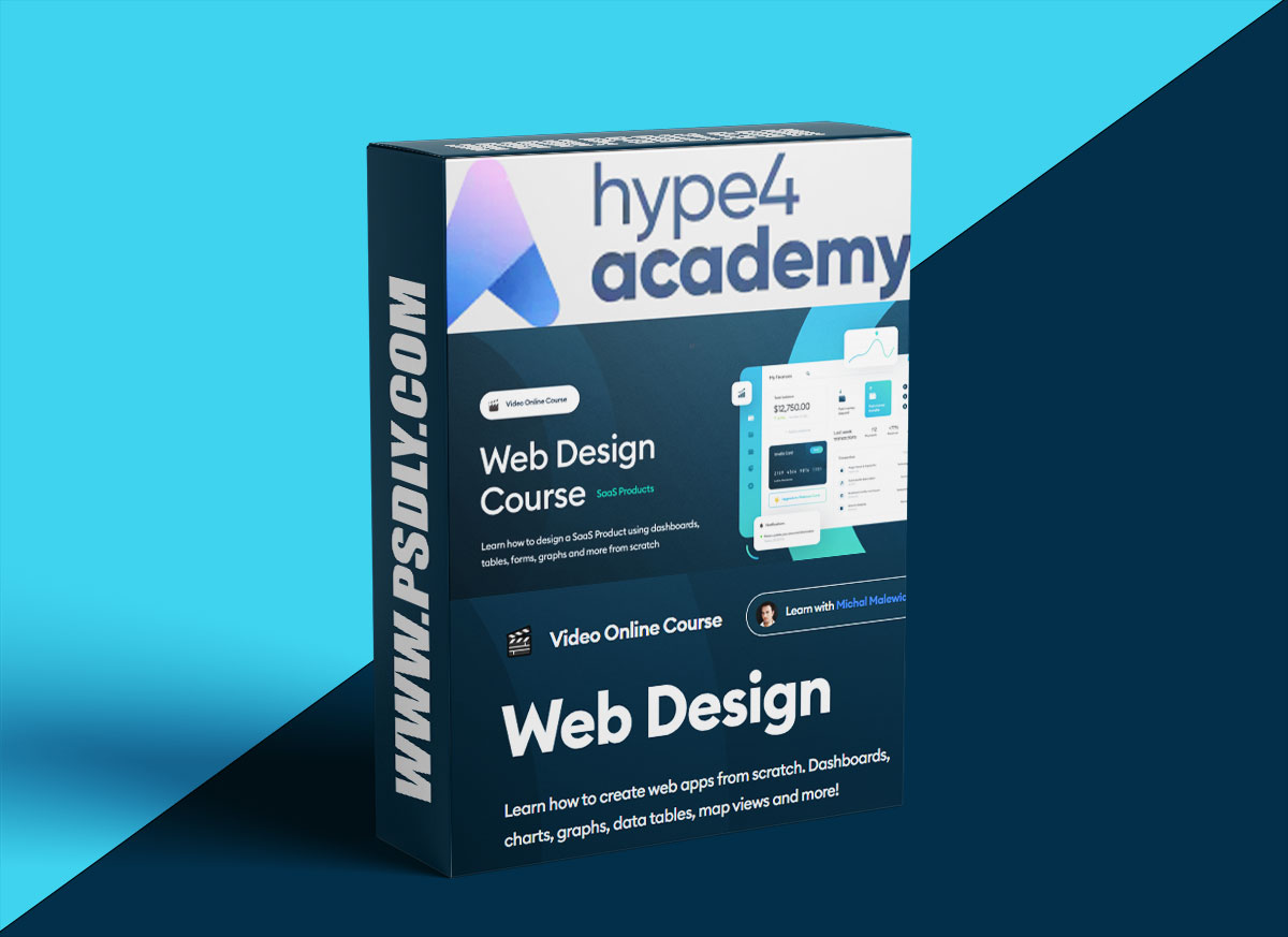 Hype4 Academy - Web Design - SaaS Product