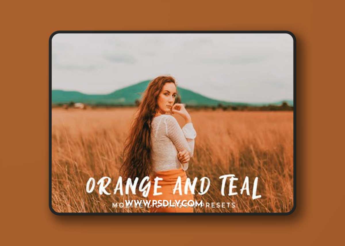 Orange and Teal - Mobile and Desktop Lightroom Presets
