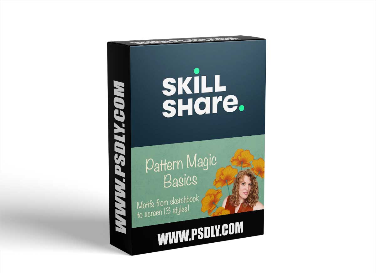 Pattern Magic Basics: Motifs from Sketchbook to Screen (3 Styles)