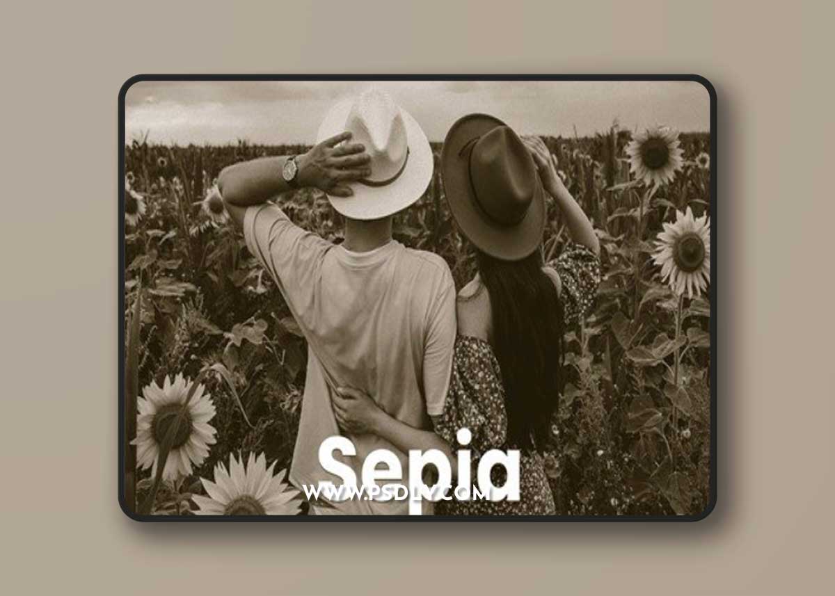 Sepia - Desktop and Mobile Presets 44W464Y