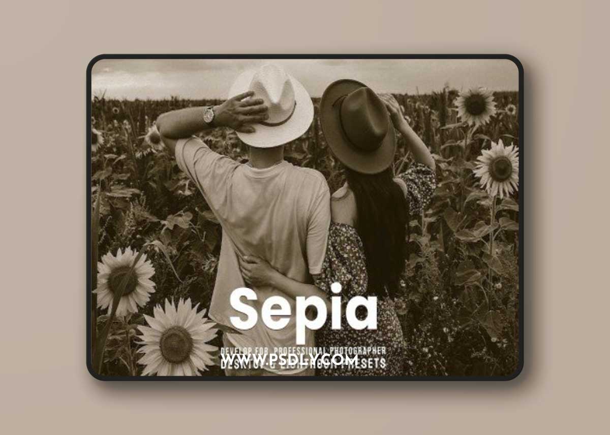 Sepia - Desktop and Mobile Presets
