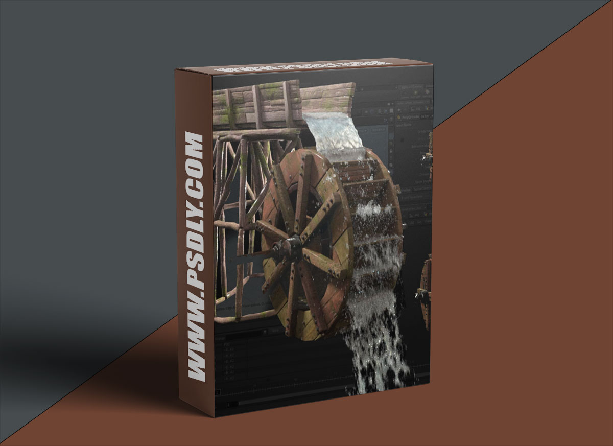 The Gnomon Workshop - Create a Procedural Waterwheel Simulation in Houdini