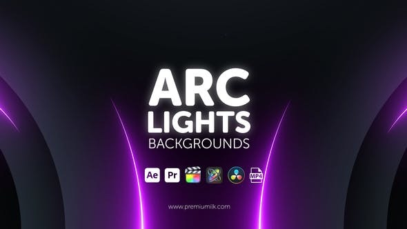 Videohive Arc Lights Backgrounds 46253292