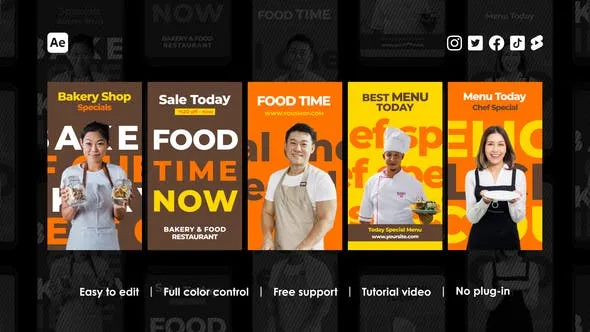 Videohive Bakery Instagram Reels 45959768