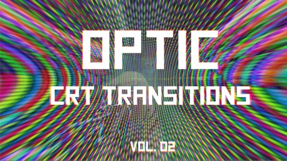Videohive CRT Optic Transitions Vol. 02 46175964