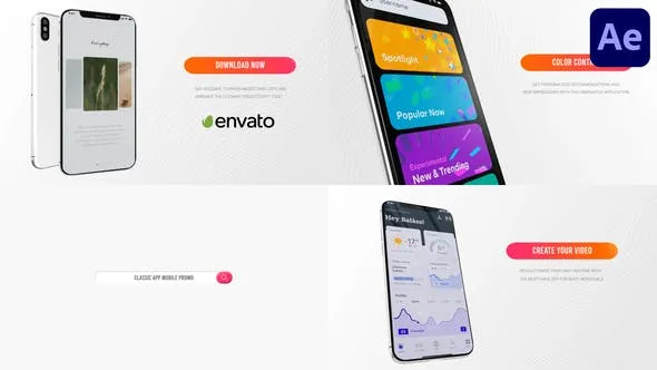 Videohive Classic App Mobile Promo for After Effects 46211334