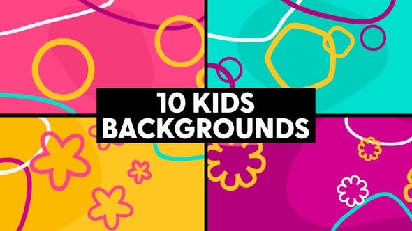 Videohive Kids Backgrounds 46154984