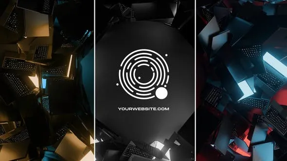 Videohive Laptop Logo Reveal 45962393