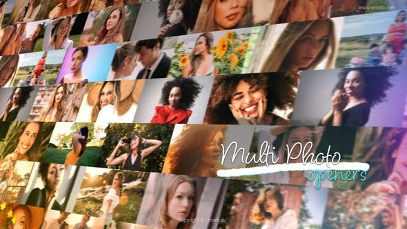 Videohive Multi Photo Gallery Logo Opener 46176401