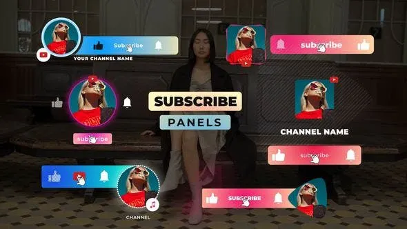 Videohive Subscribe Panels 45266080