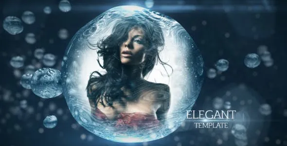 Videohive Water Drops Slideshow 14594672