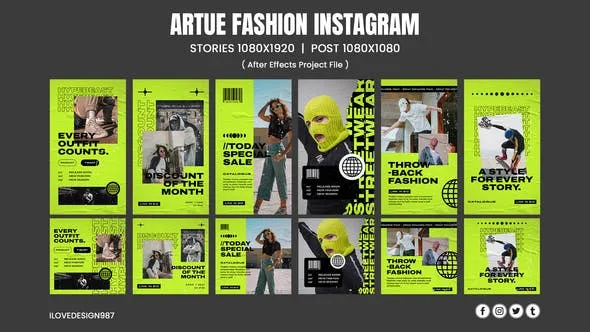 Videohive Artue Fashion Instagram 45935390