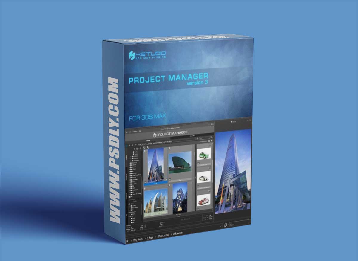 3d-kstudio Project Manager 3.22.10 for 3dsMax