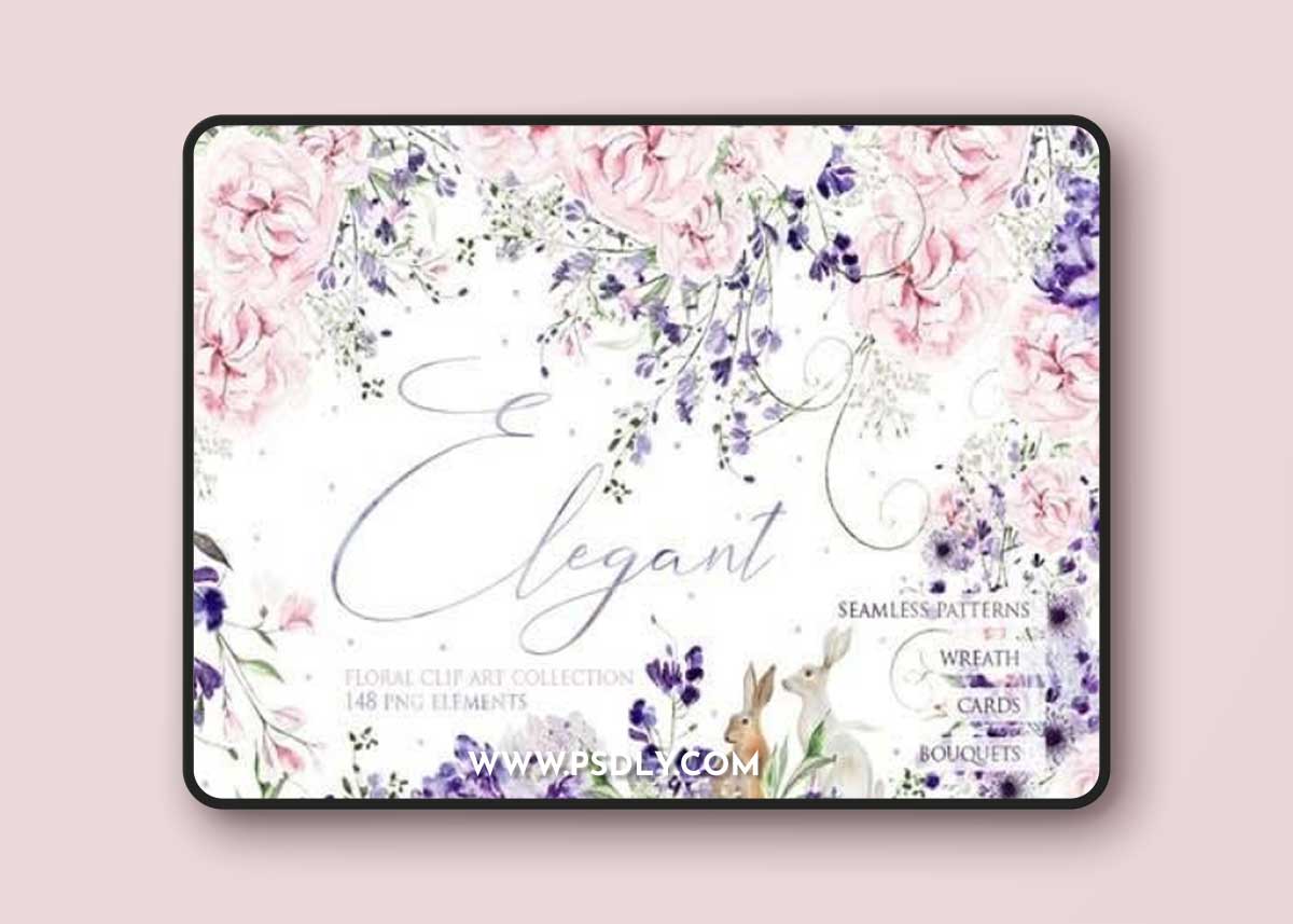 Beautiful Wedding Collection, Design Elements for Invitations