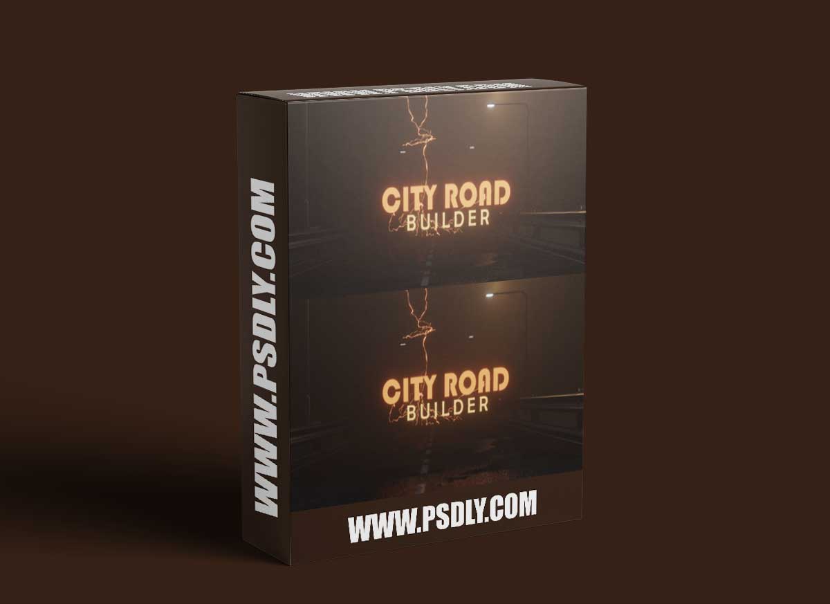 [Blender] City Road Builder Pro 2.1