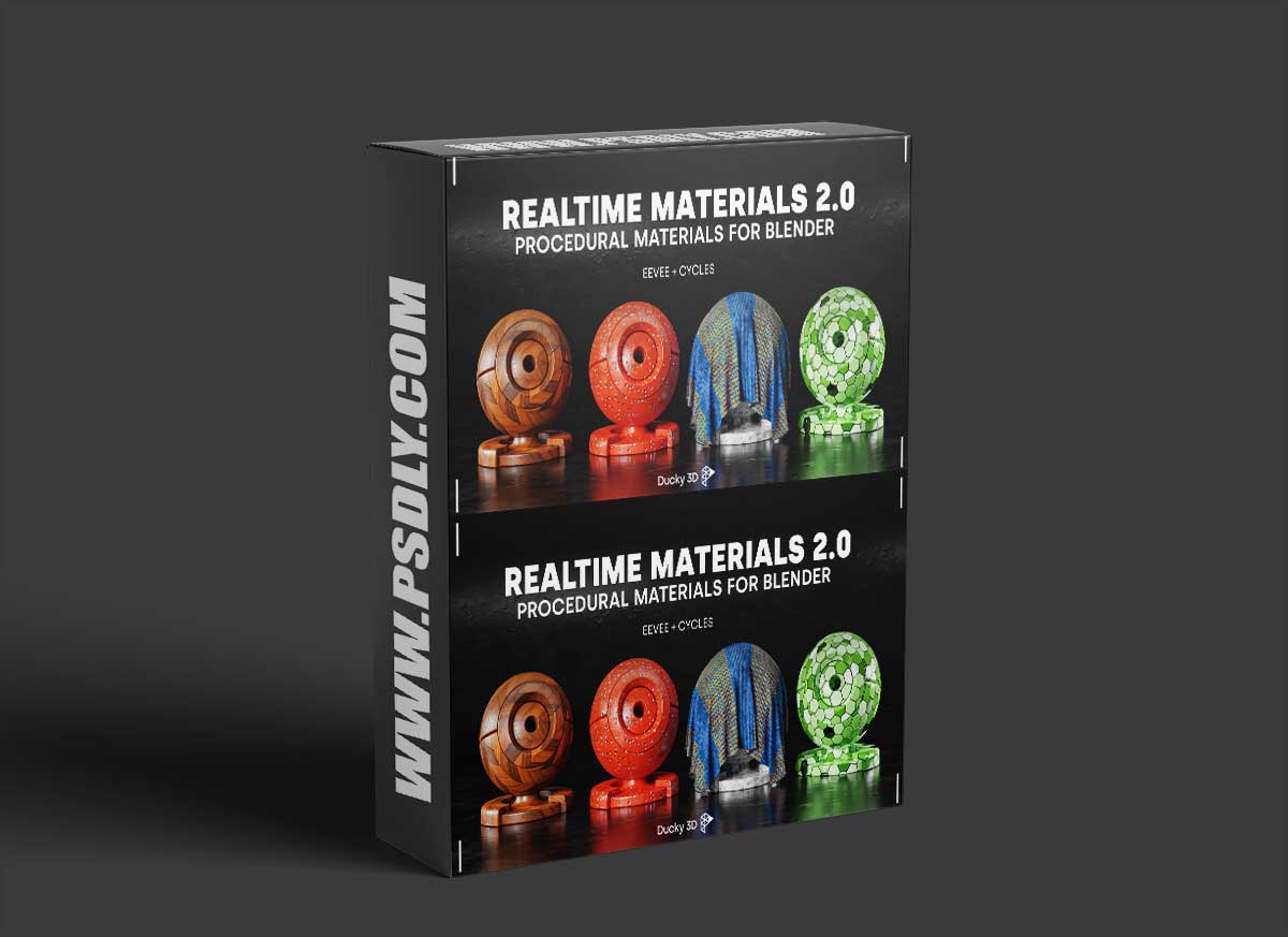 [Blender] Realtime Materials v2.1.5