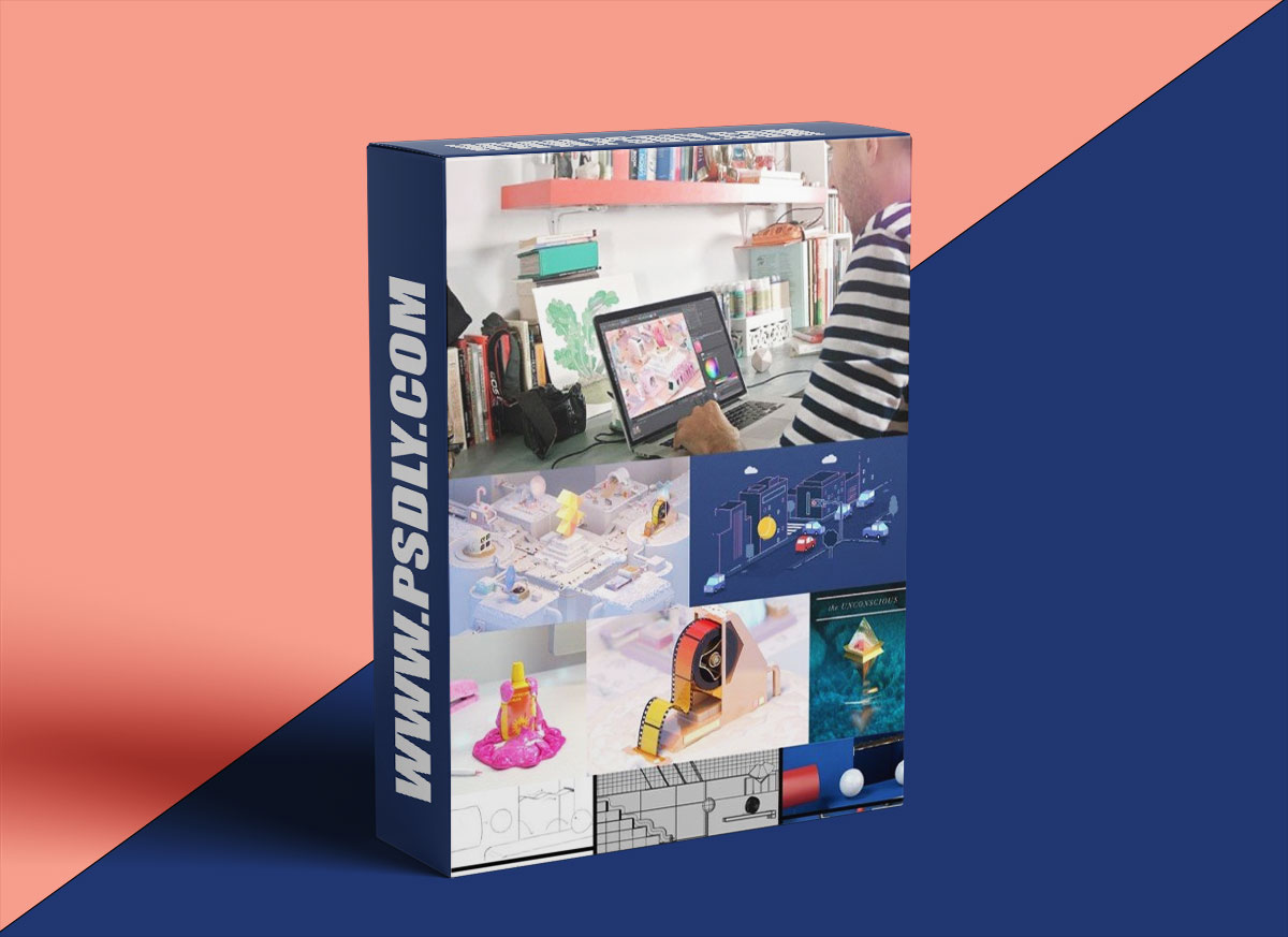 Domestika - Animation of TV Bumpers with Motion Graphics