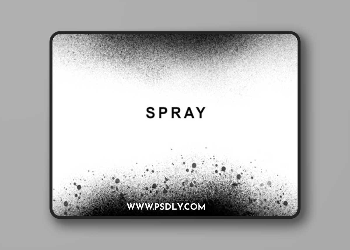 Dust Spray Brushes for Photoshop