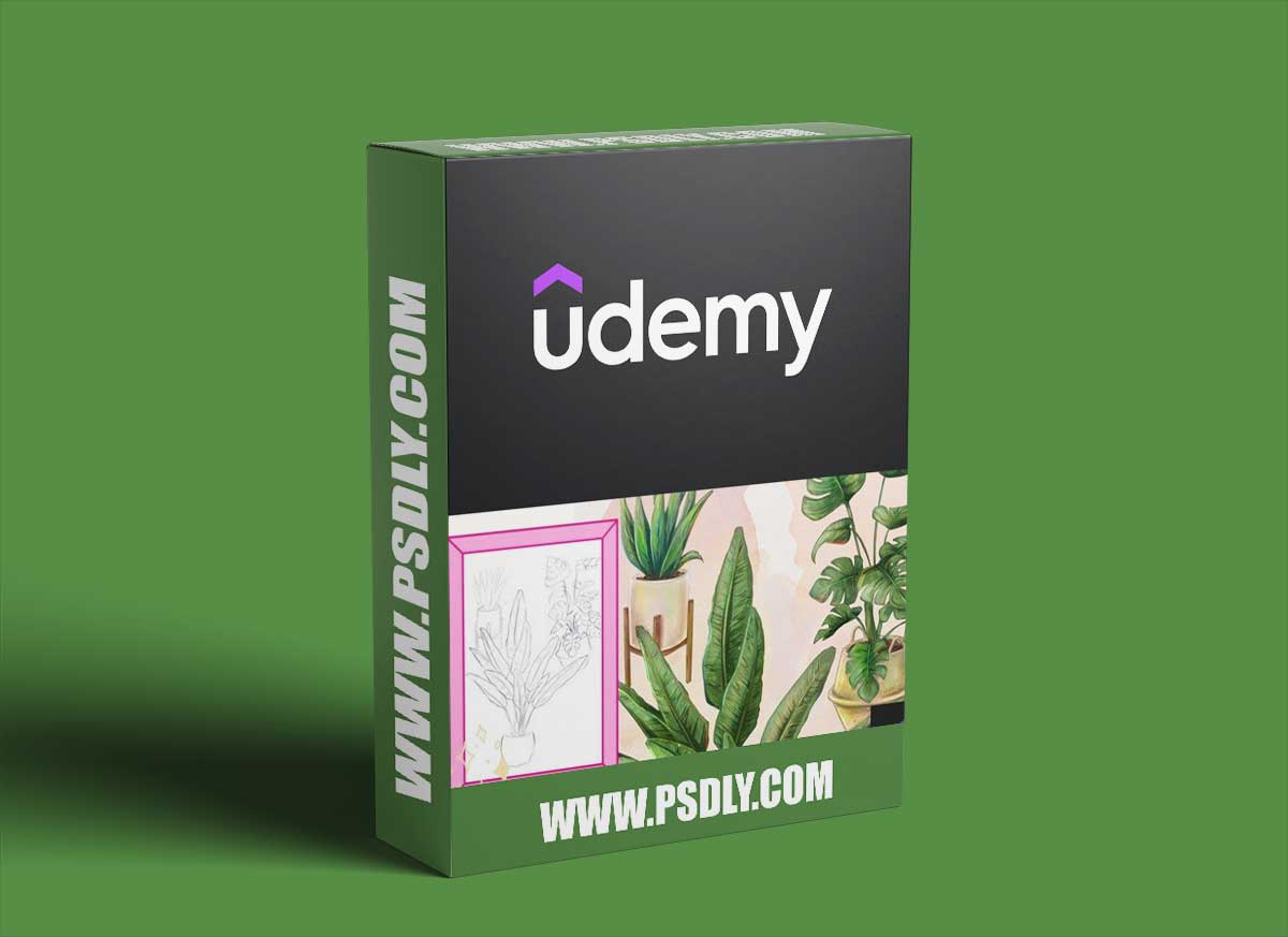 How to Draw House Plants in Procreate