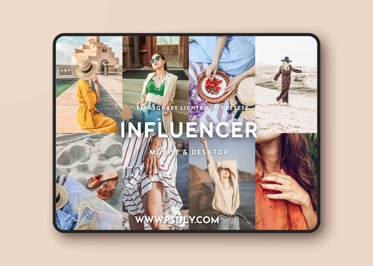 Influencer Bright Lightroom Presets MNDW46W