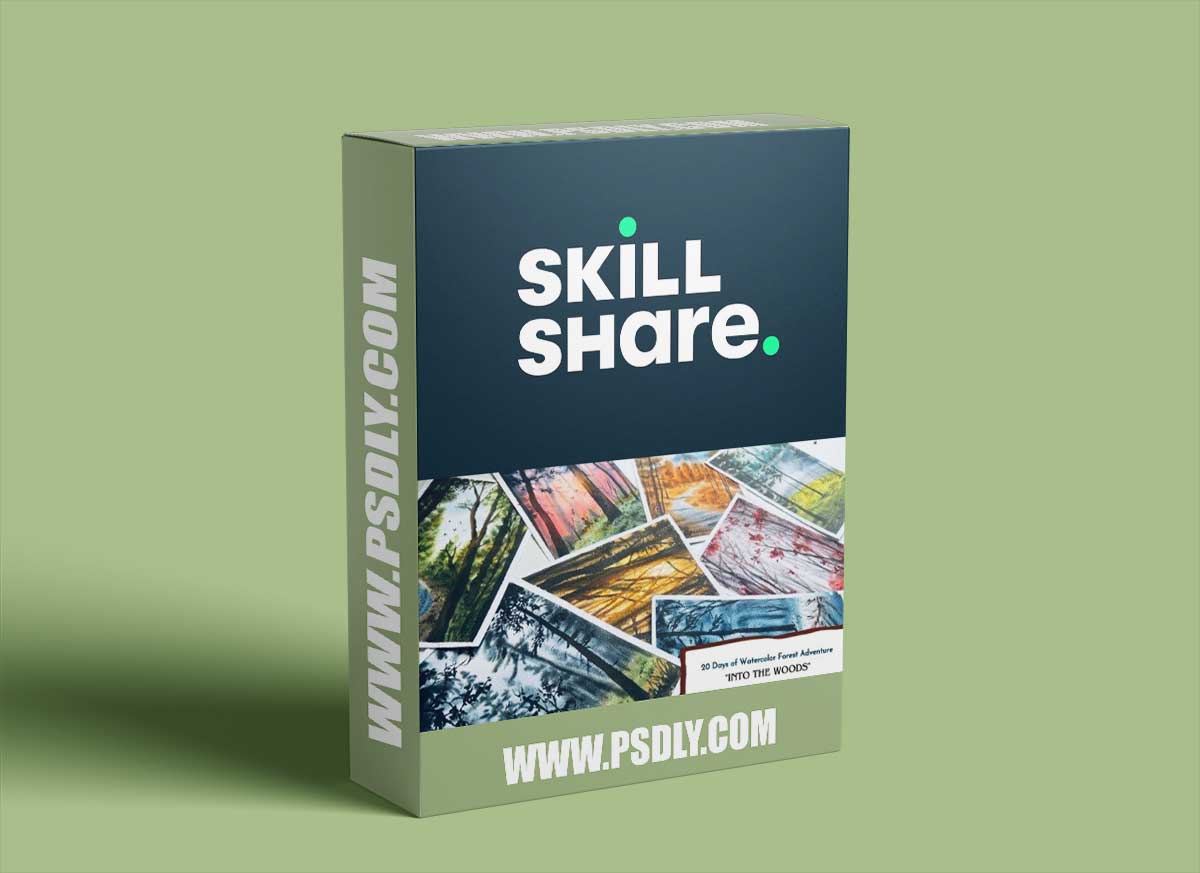 Into the Woods: A 20-Day Watercolour Forest Adventure!