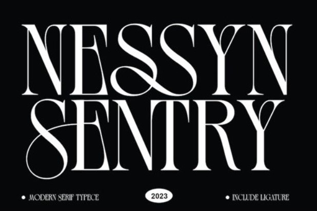 Nessyn Sentry Font