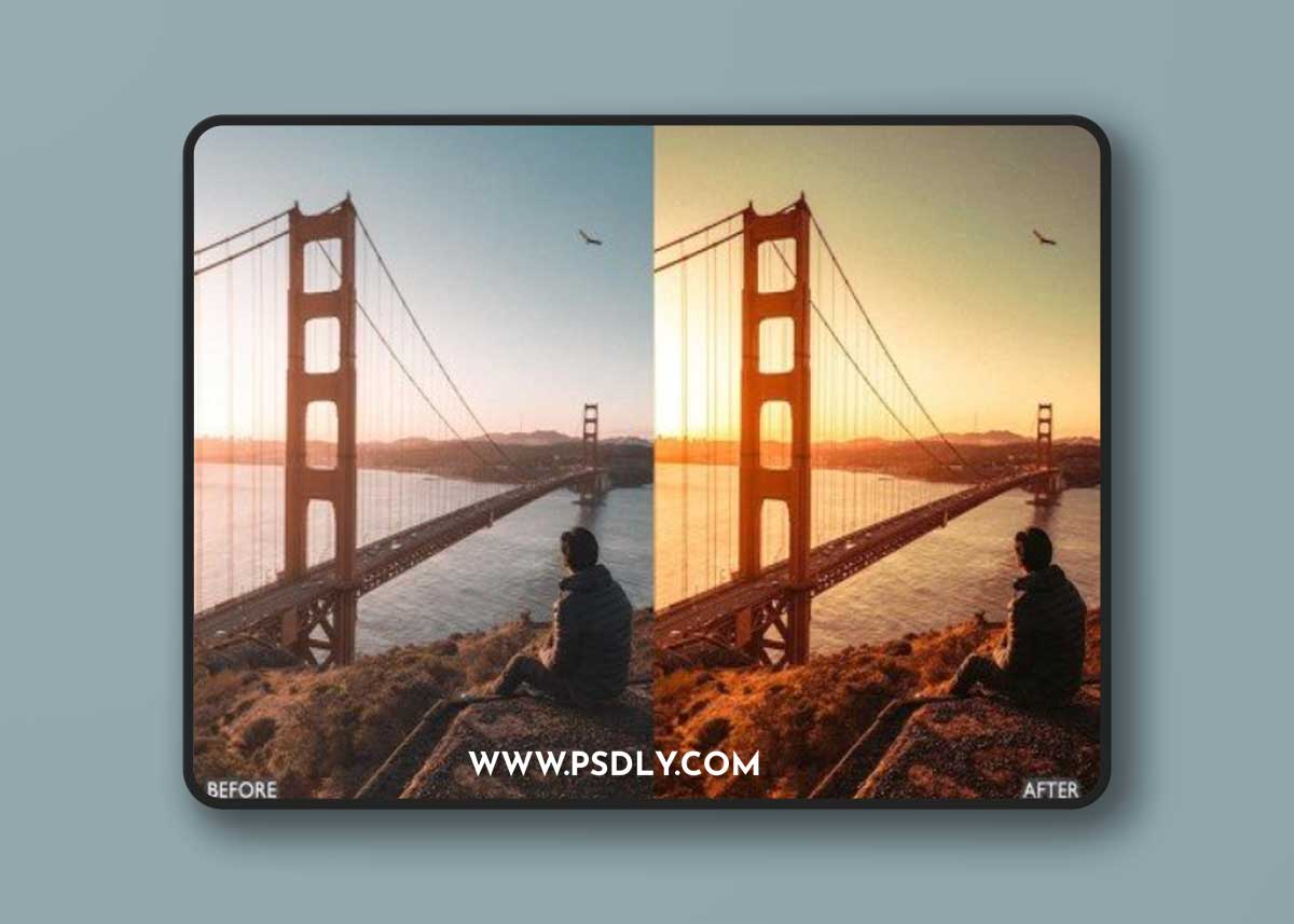 Orange & Teal Cinematic Travel Lightroom Presets