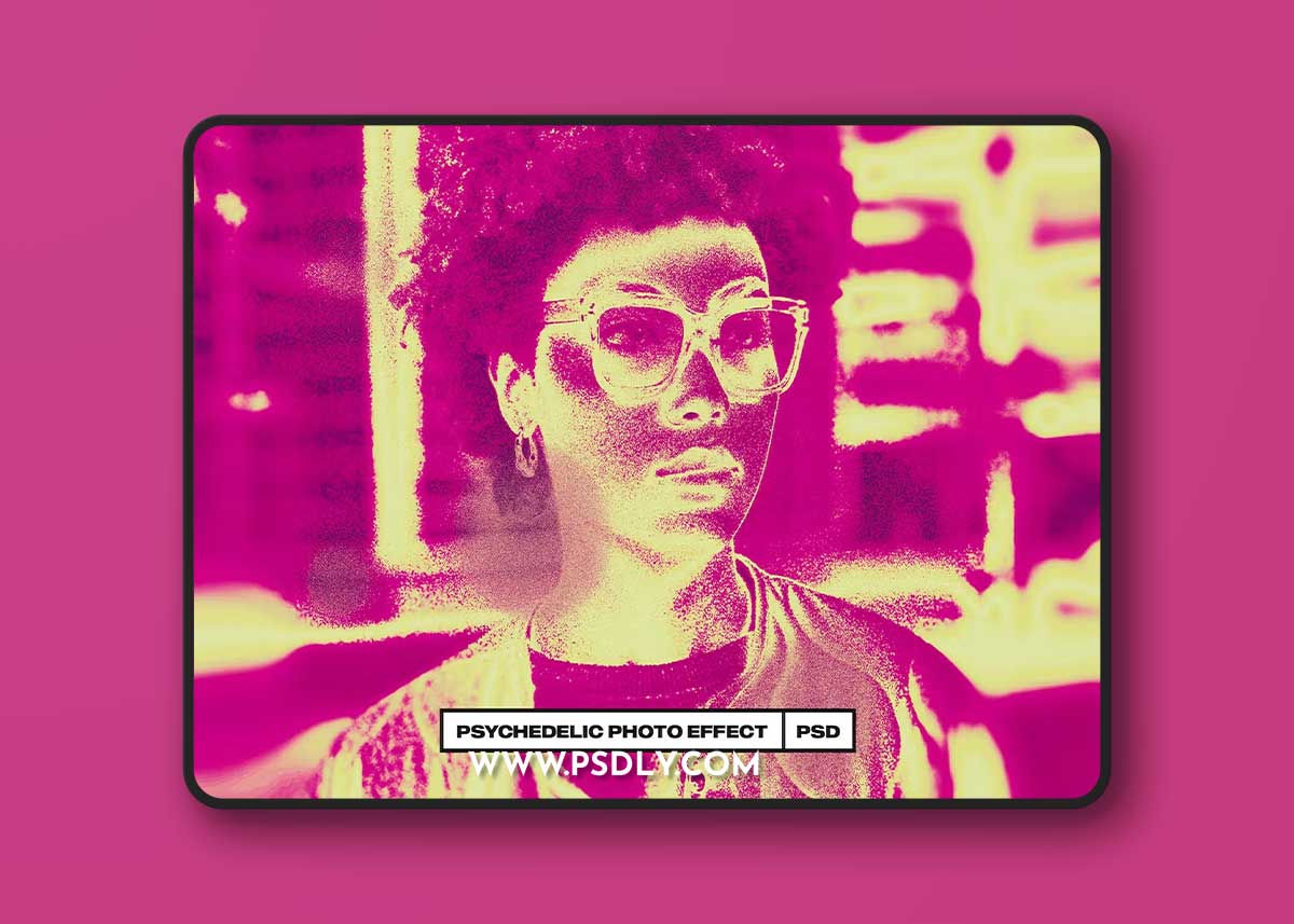 Psychedelic Photo Effect PU2QNKX