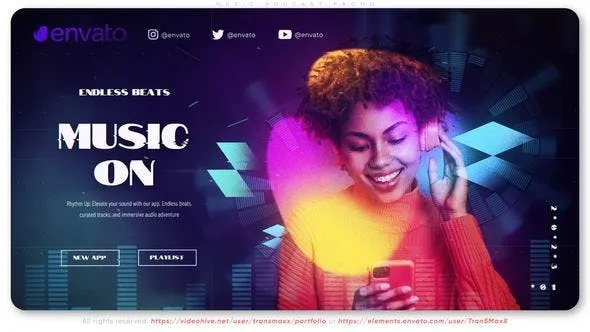 Videohive Music Podcast Promo 47127495