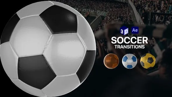 Videohive Soccer Classic Ball Transitions for After Effects 46973925