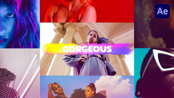 Videohive Сolorful Slideshow Opener 46944872