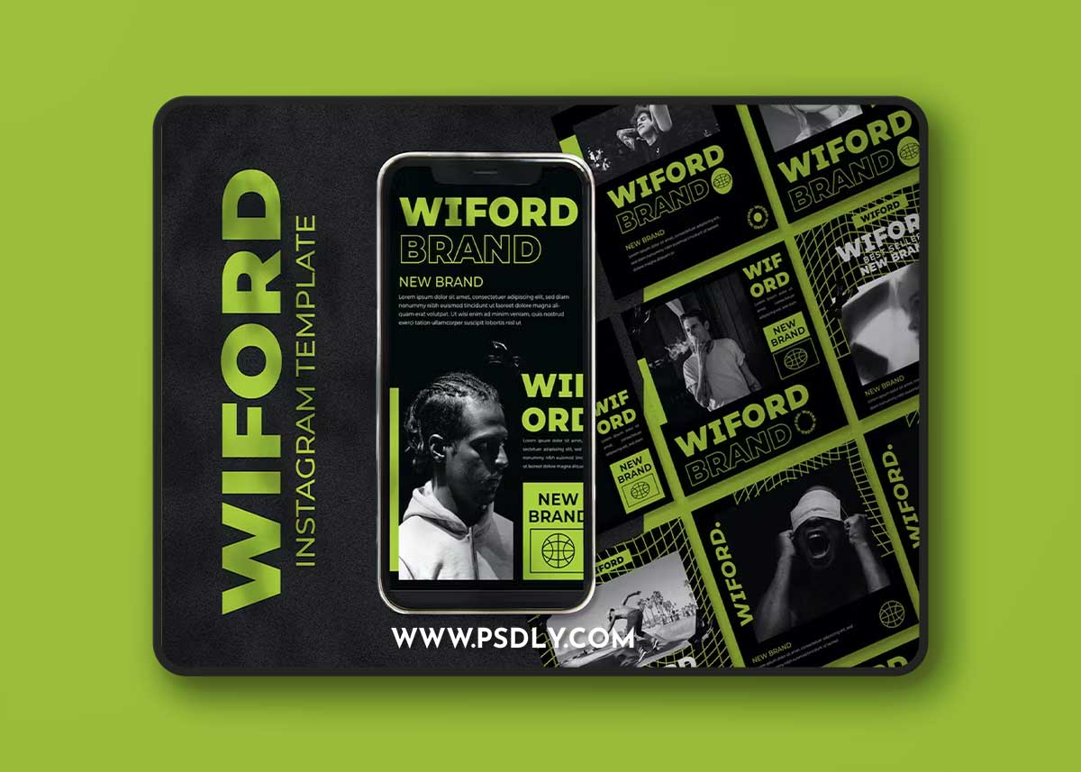 Wiford Instagram Template Vol.2 WZ42LVF