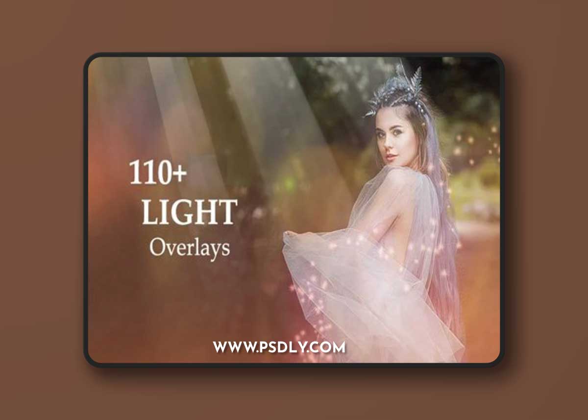 130+ Light Photoshop Overlays Collection