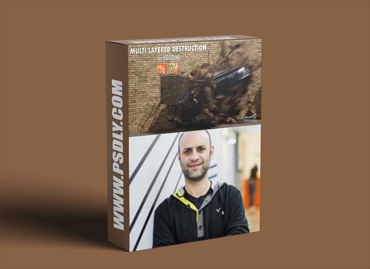 CGCircuit – Multi layered destruction in Houdini