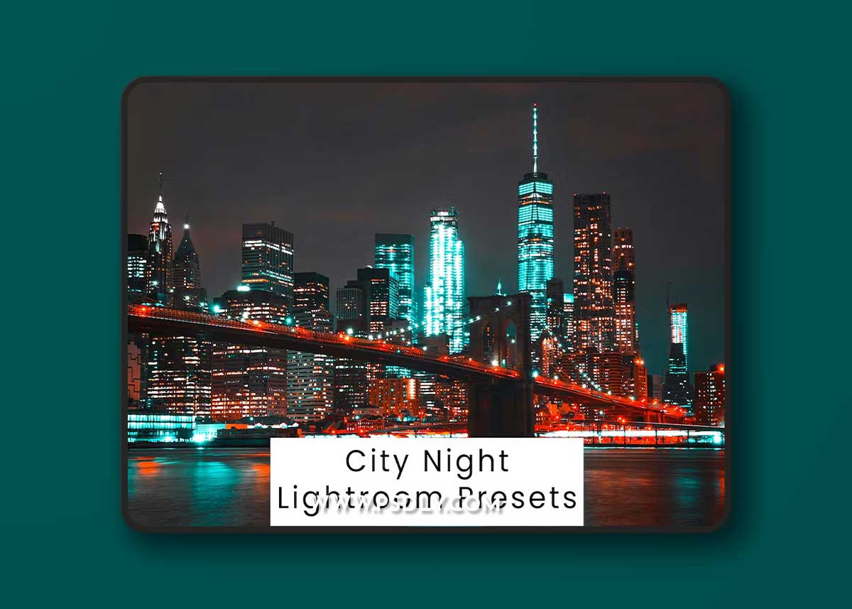 City Night Lightroom Presets ZHHQU94