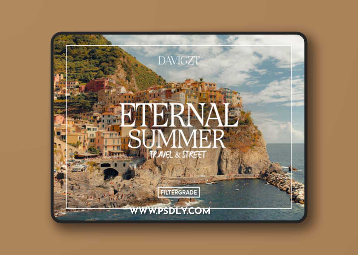 Davigzt – ETERNAL SUMMER – 7 Lightroom Presets