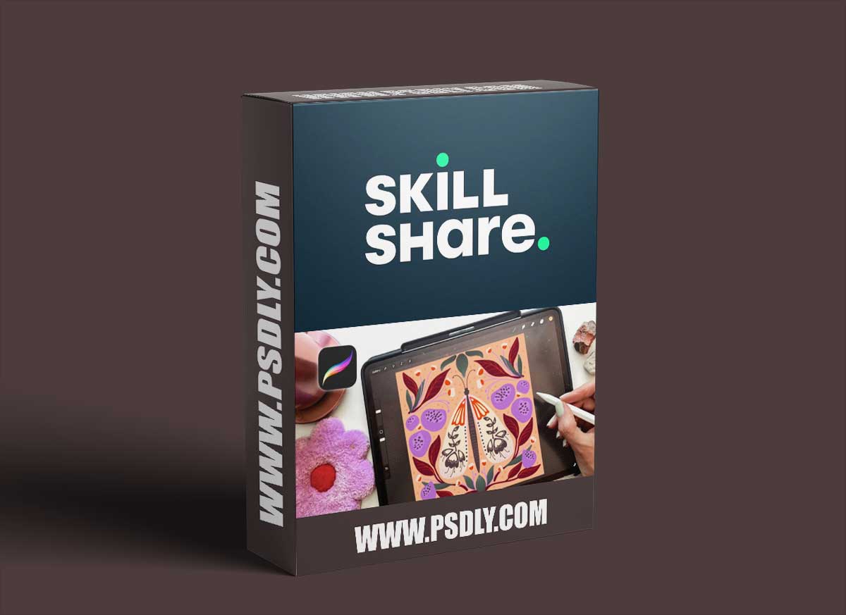 Folk Art Moths in Procreate: A Fun Beginner-Friendly Class