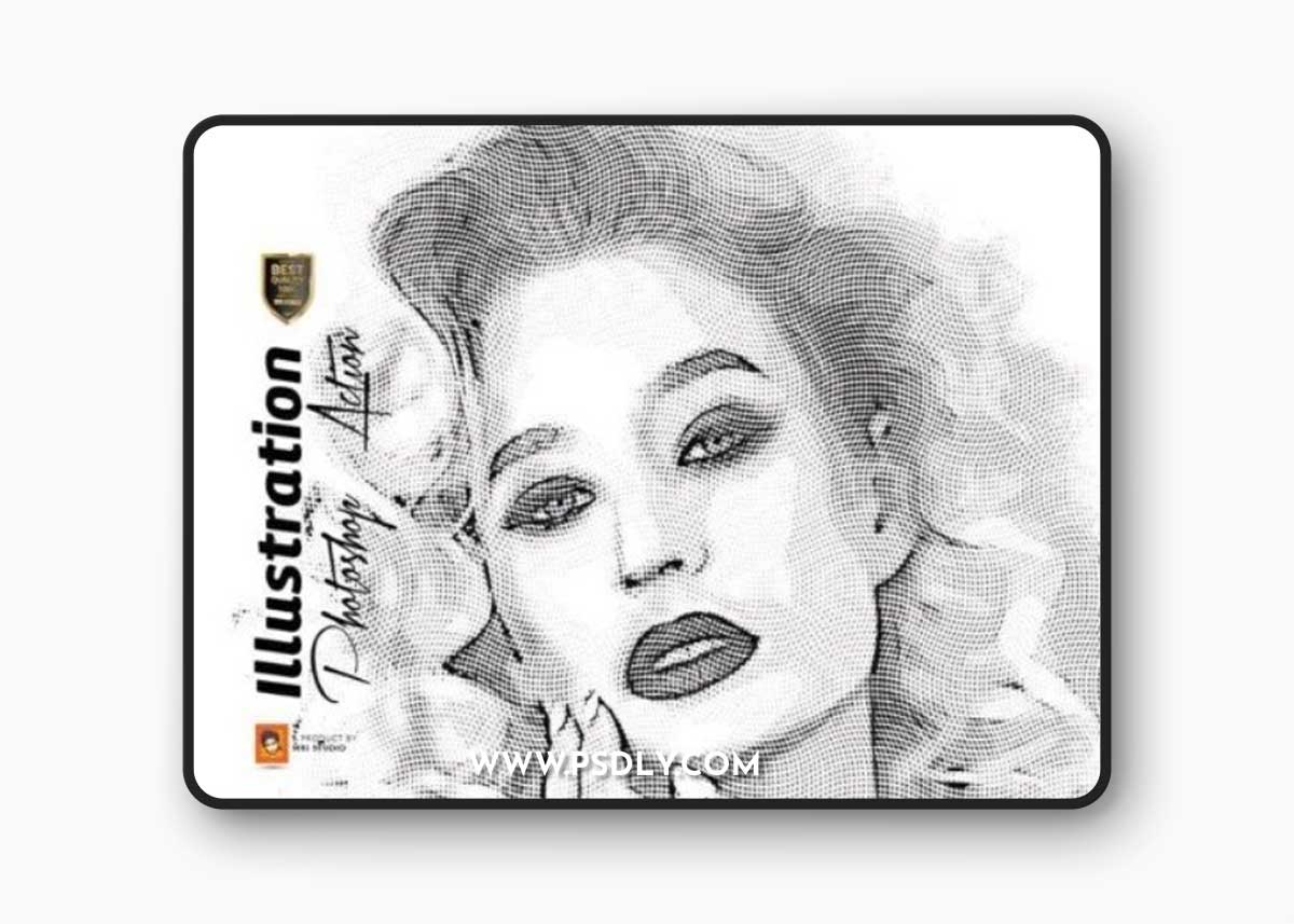 Illustration Photoshop Action