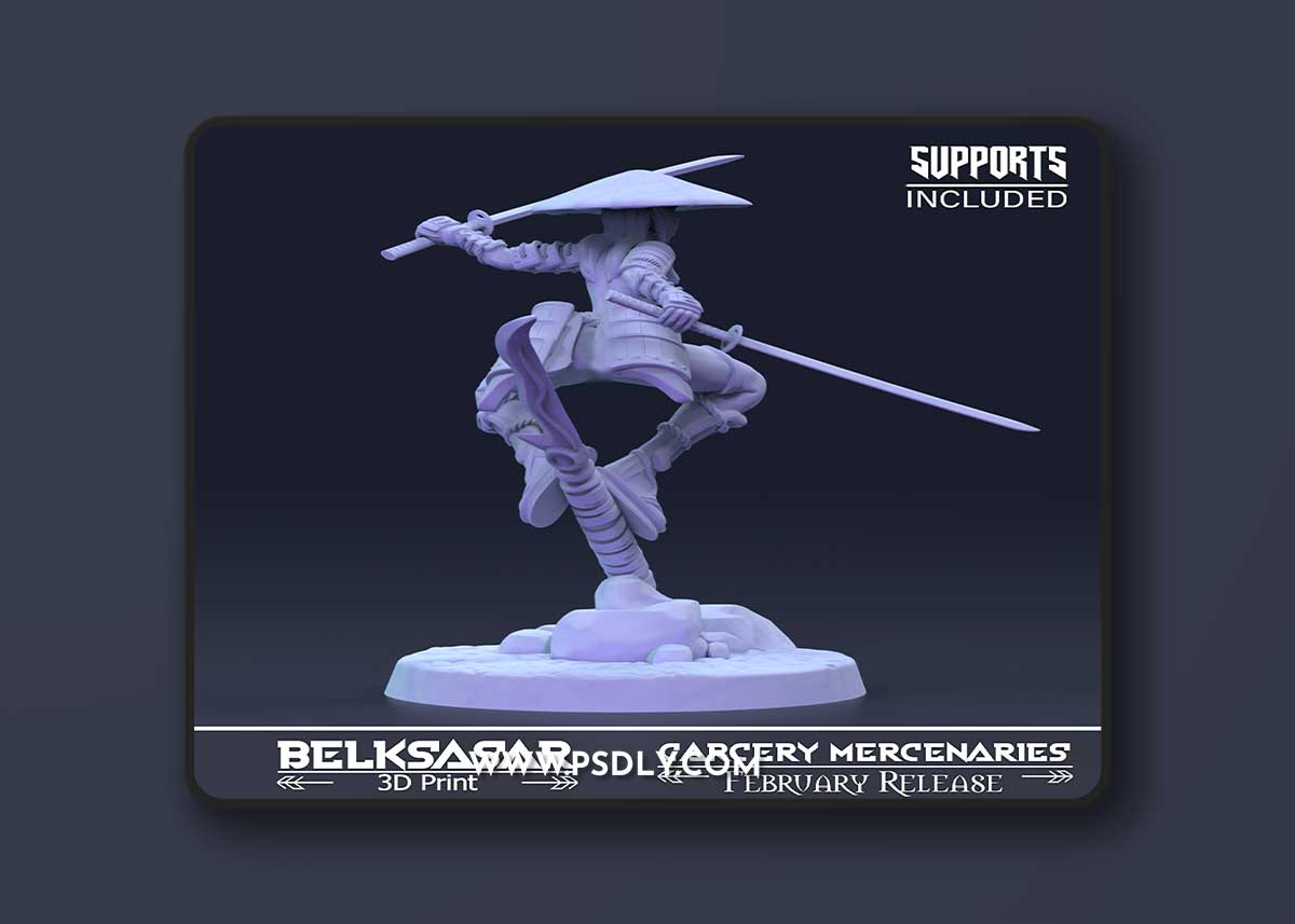 Ling the Eastern Edge All Variant – 3D Print Model