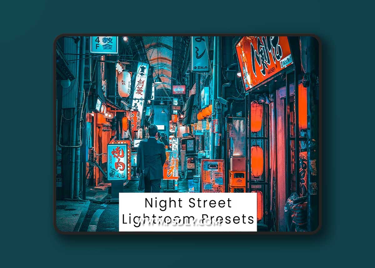 Night Street Lightroom Presets 3W7WGQV