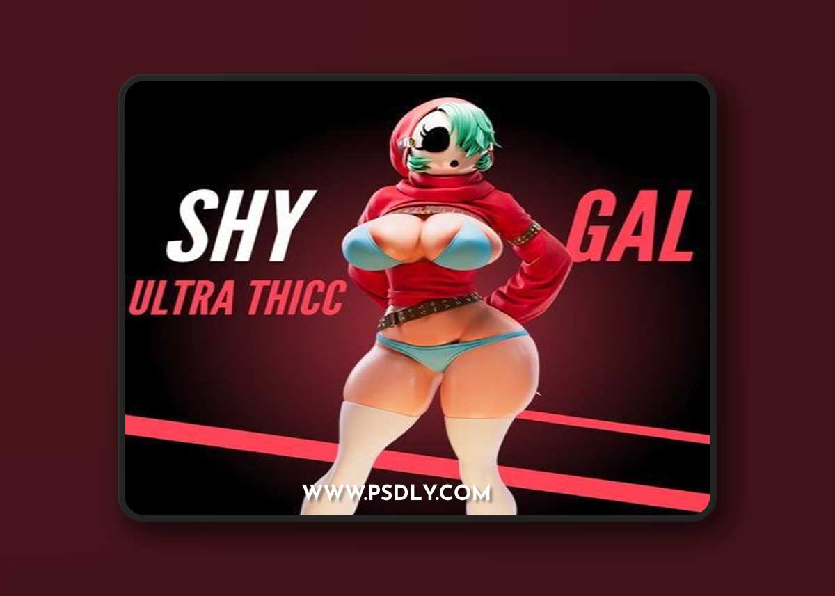 Officer Rhu - Shy Gal – 3D Print Model