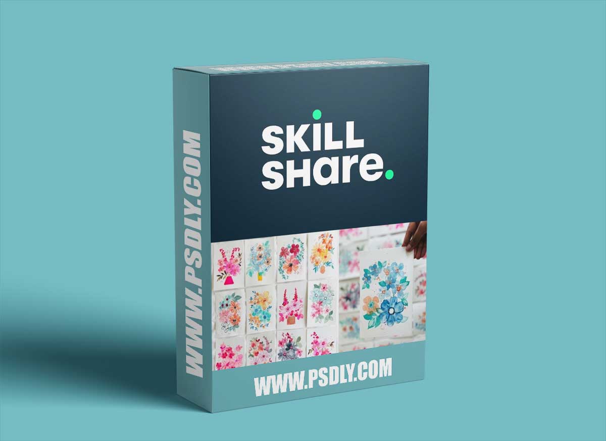 Pastel Florals for Beginners : 15 Day Watercolor Challenge