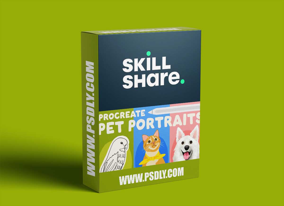 Procreate Pet Portraits: 3 Playful Styles